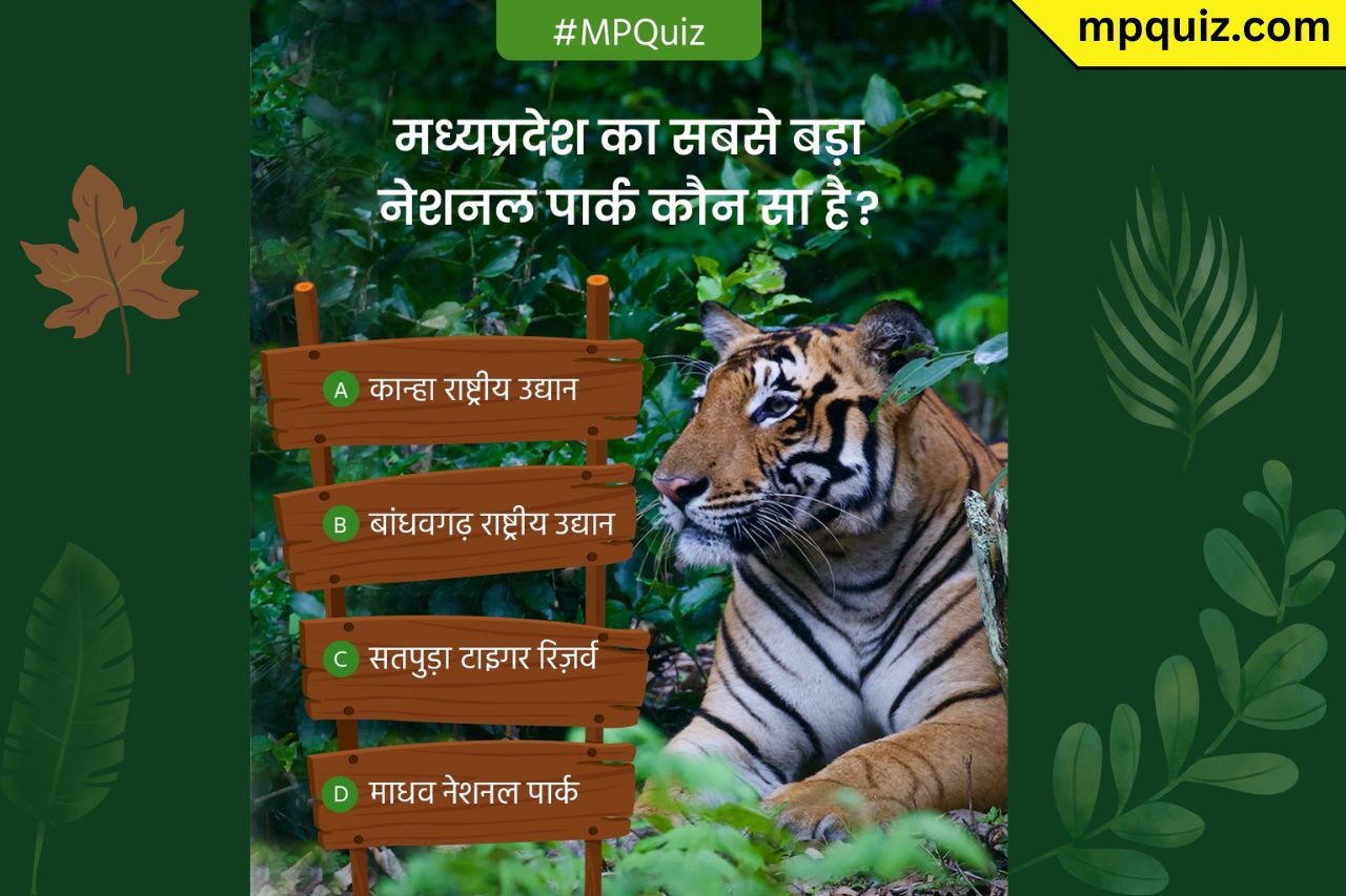 biggest National Park of Madhya Pradesh